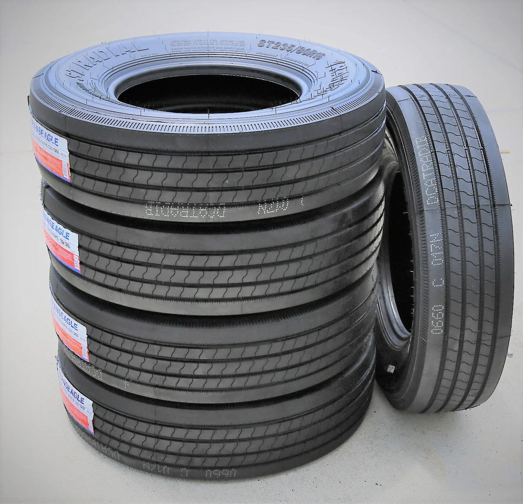 Transeagle All Steel ST Radial Trailer Tire 235/80R16 Load H 16 Ply Q282