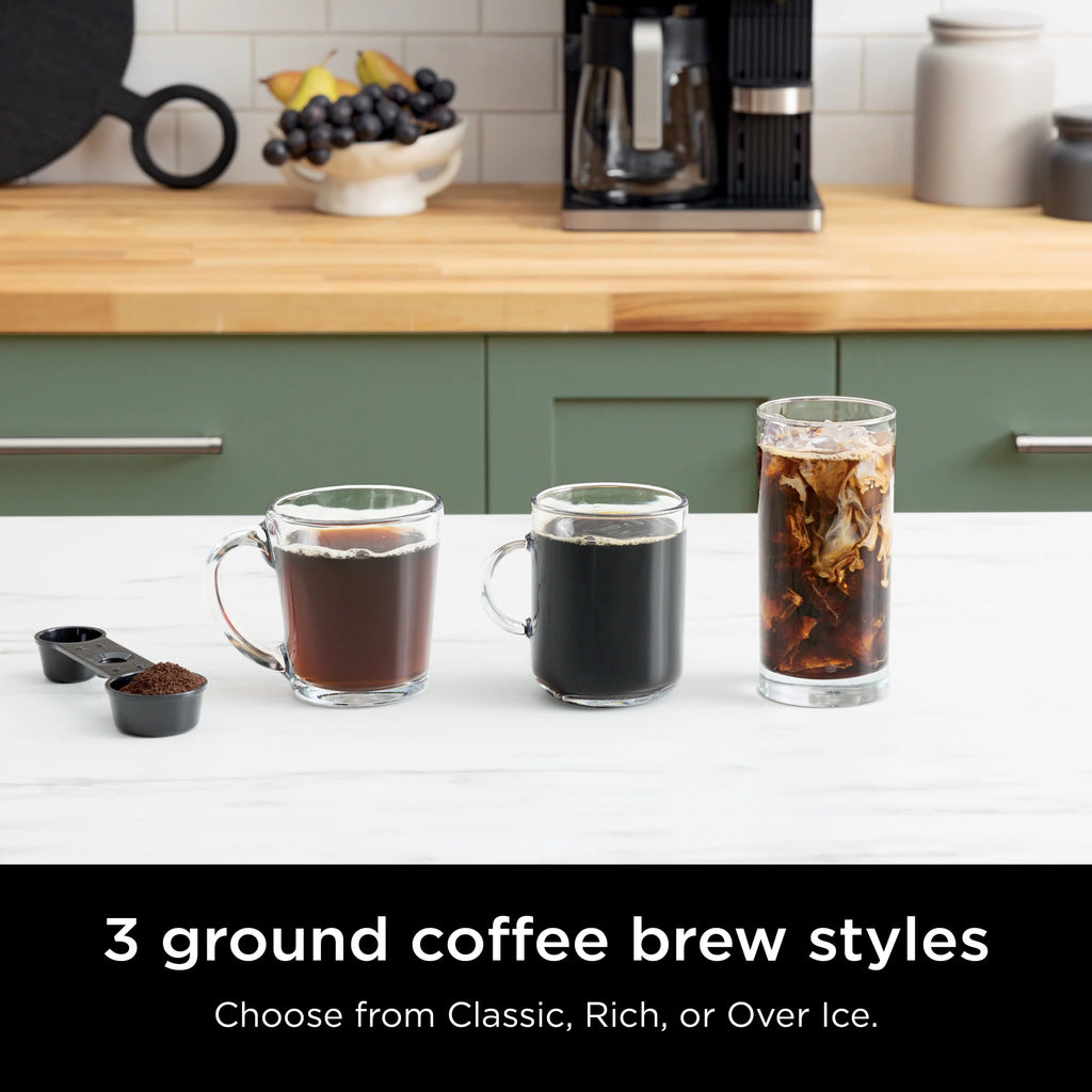 Ninja CFN601 Espresso & Coffee Barista System, Single-Serve & Capsule Compatible K171423
