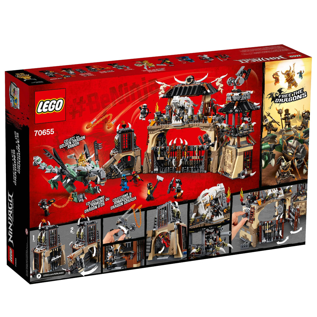 LEGO Ninjago Dragon Pit 70655 Building Toy V7918