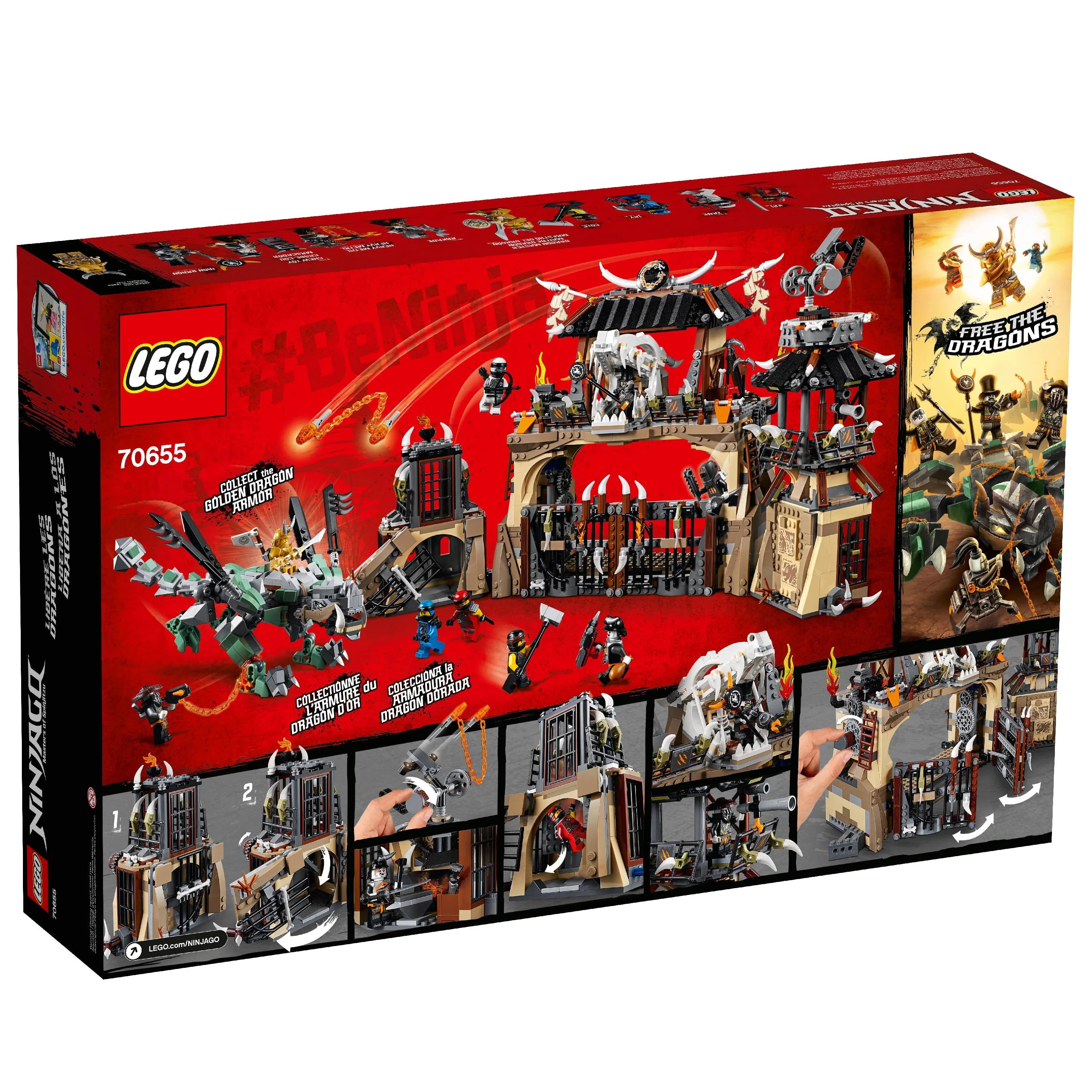 LEGO Ninjago Dragon Pit 70655 Building Toy V7918