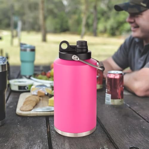 Kerilyn Insulated Gallon Jug 128oz Stainless Steel Double Vacuum Water Bottle M8713