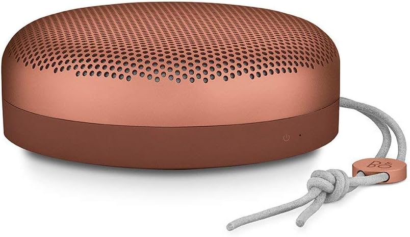 Bang & Olufsen Beoplay A1 Portable Bluetooth Speaker with Microphone (Tangerine) (Renewed) A682466