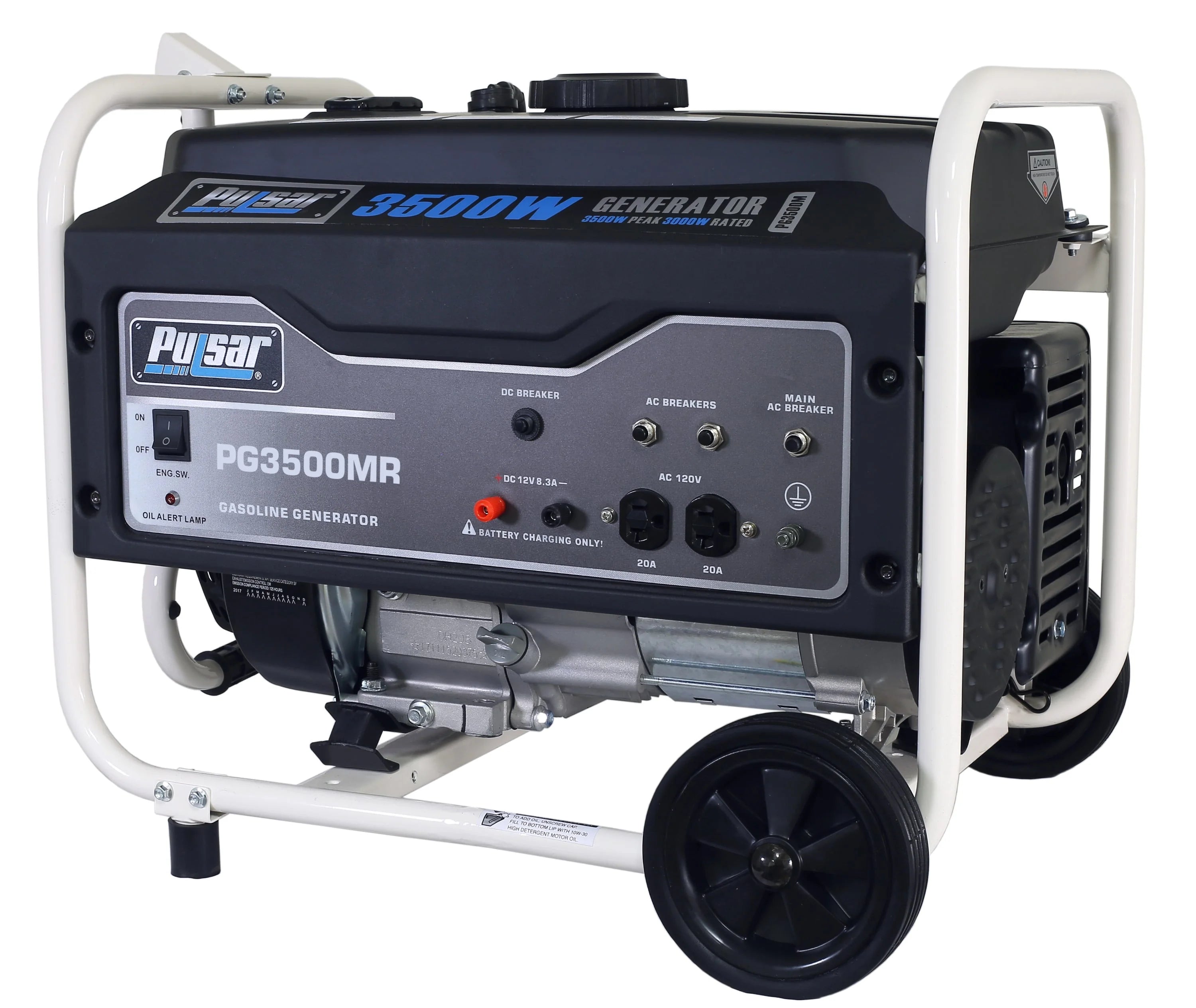 Pulsar 3500-Watt Gas Powered Portable Generator A9454