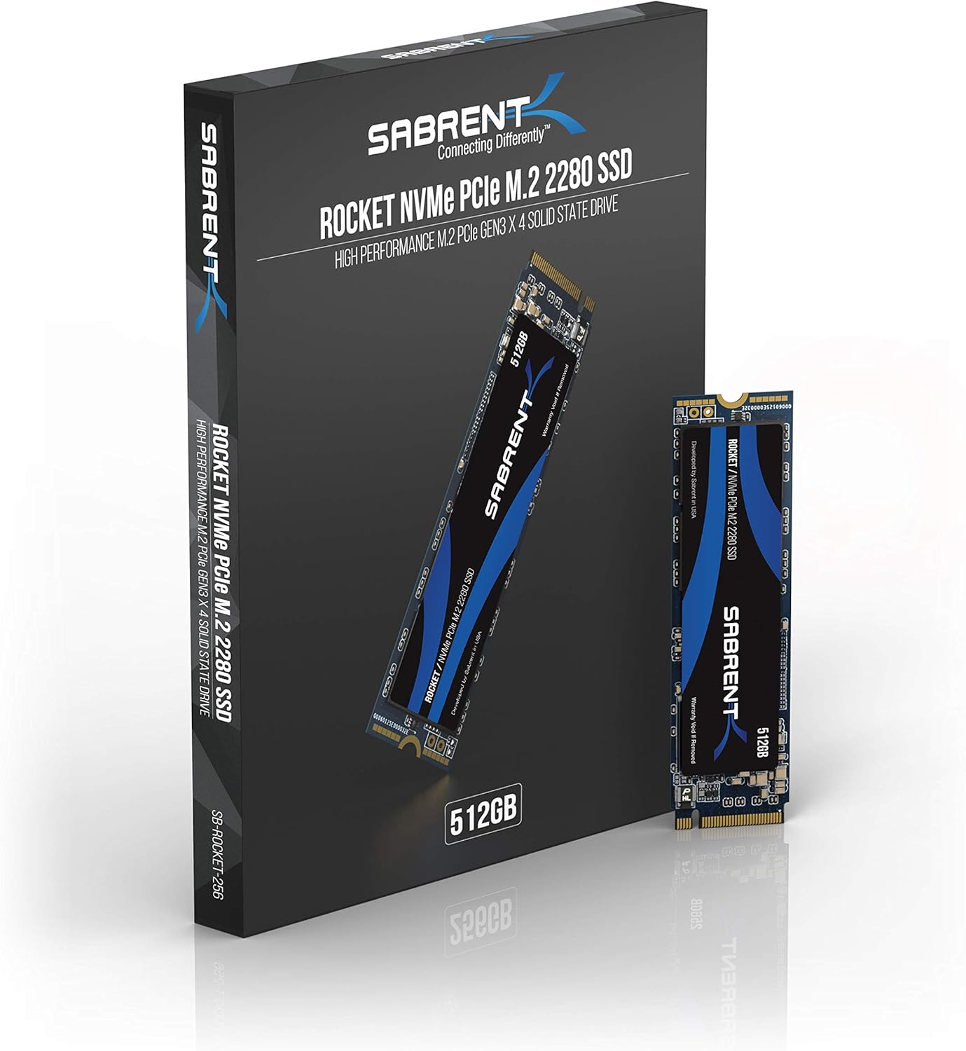 Sabrent 512GB Rocket NVMe PCIe M.2 2280 Internal SSD (SB-ROCKET-512) 2-Pack X702