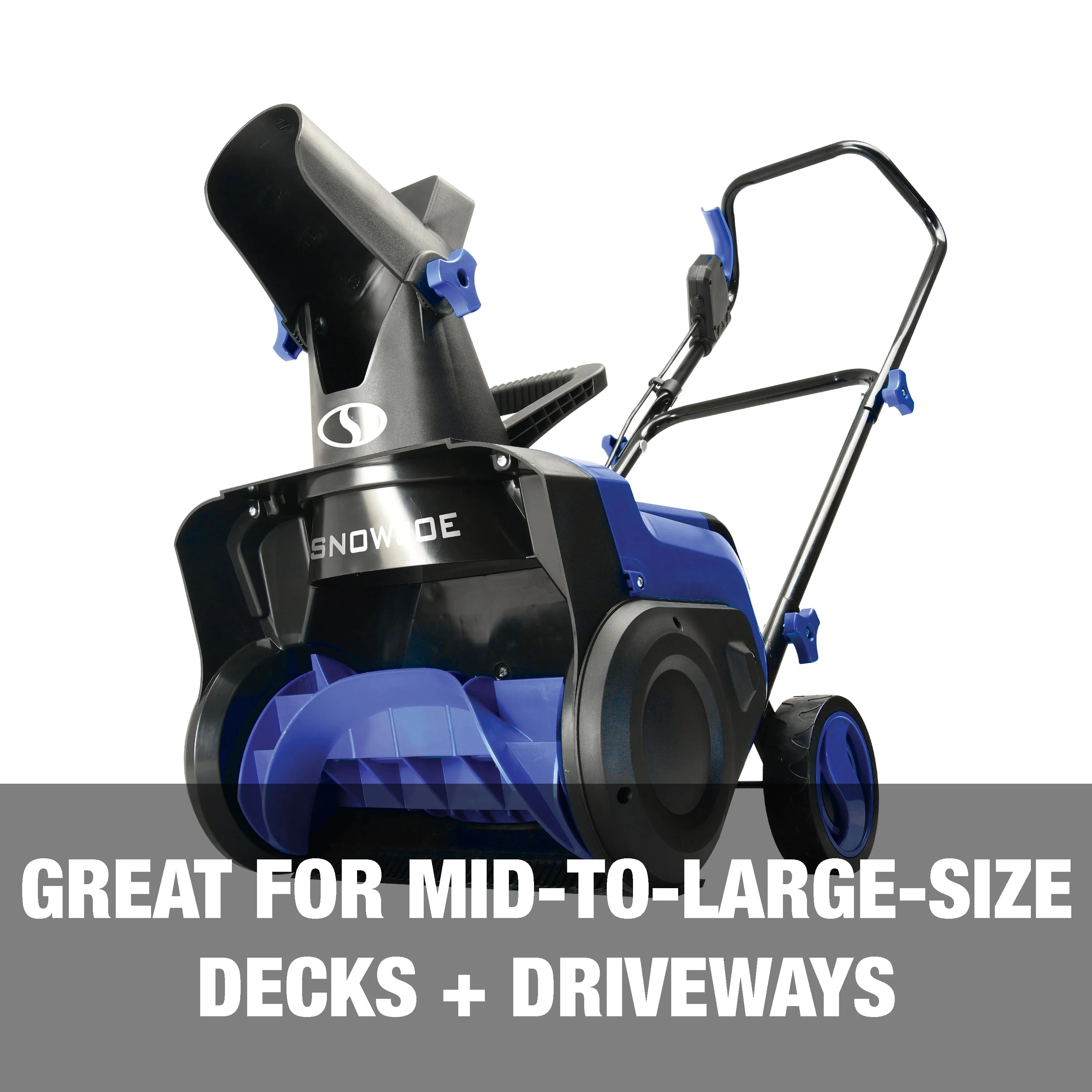 Snow Joe 48V 15 Cordless Snow Blower, Brushless Motor, 2 x 4.0-Ah Batteries & Charger M4804