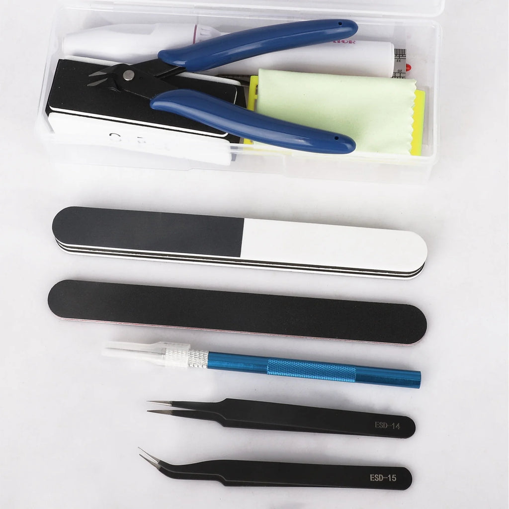TSV 24Pcs Gundam Model Basic Tools Kit for Plastic Model Building C85343