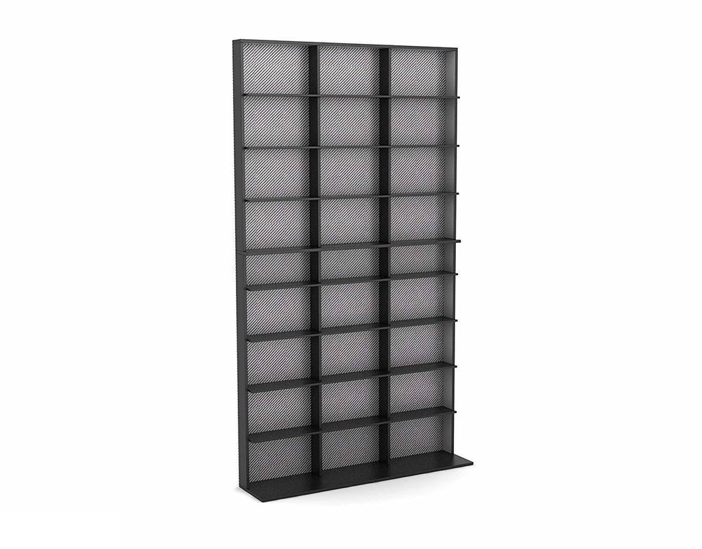 Atlantic Elite Large Media Tower, Black/Silver R19333