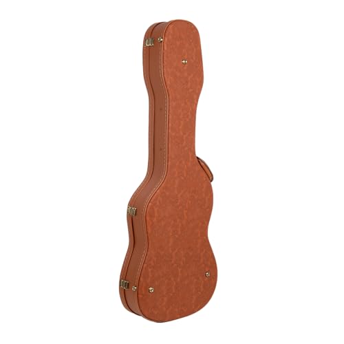 Crossrock Relief Series 335 Guitar Case for ES-335 & Semi-Hollow Electric Guitars, Carved Smoke Blue Finish S516