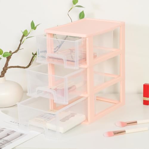 3 Drawer Plastic Storage Organizer for Home Office G4159