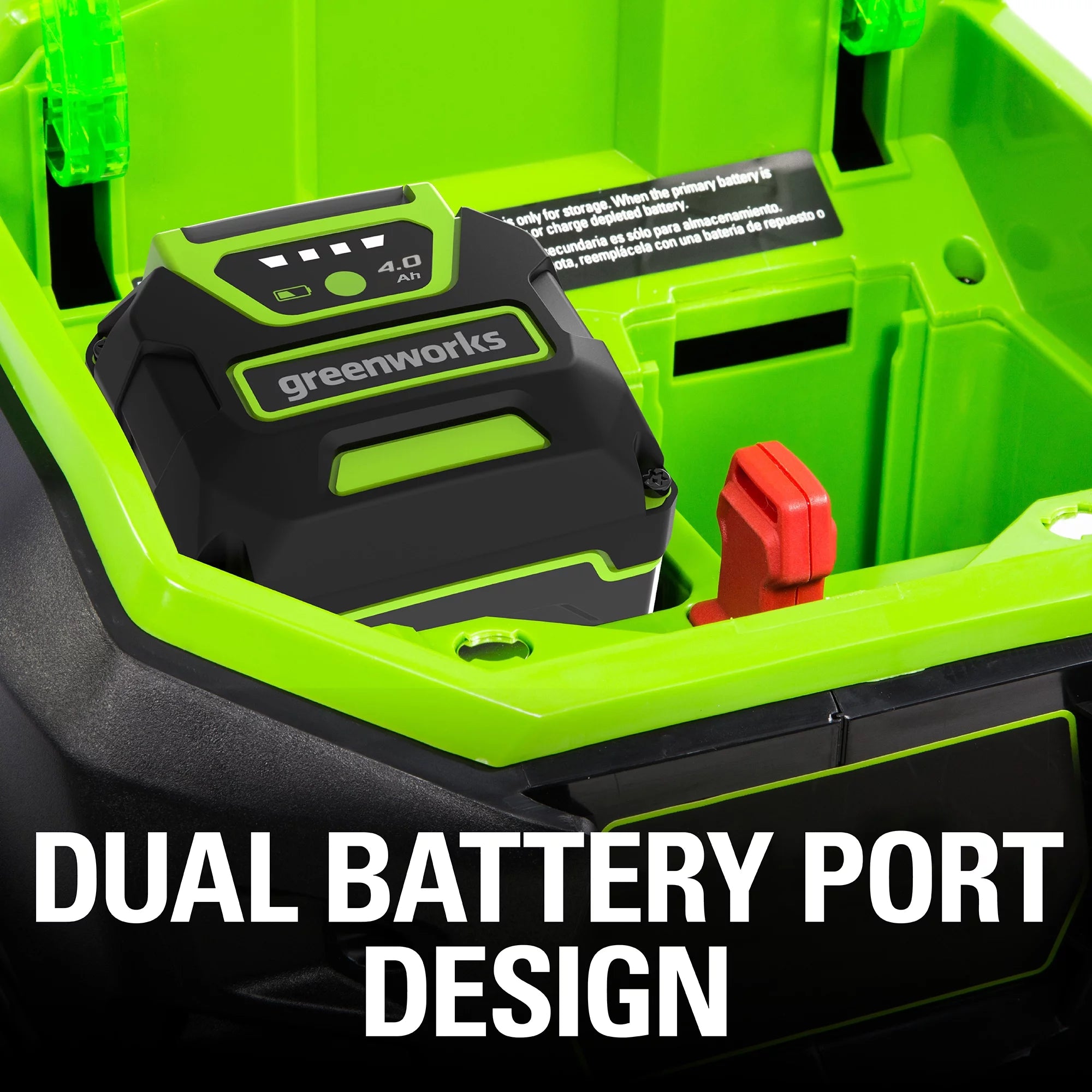 Greenworks 40V 20" Brushless Push Lawn Mower with Battery & Charger C7079