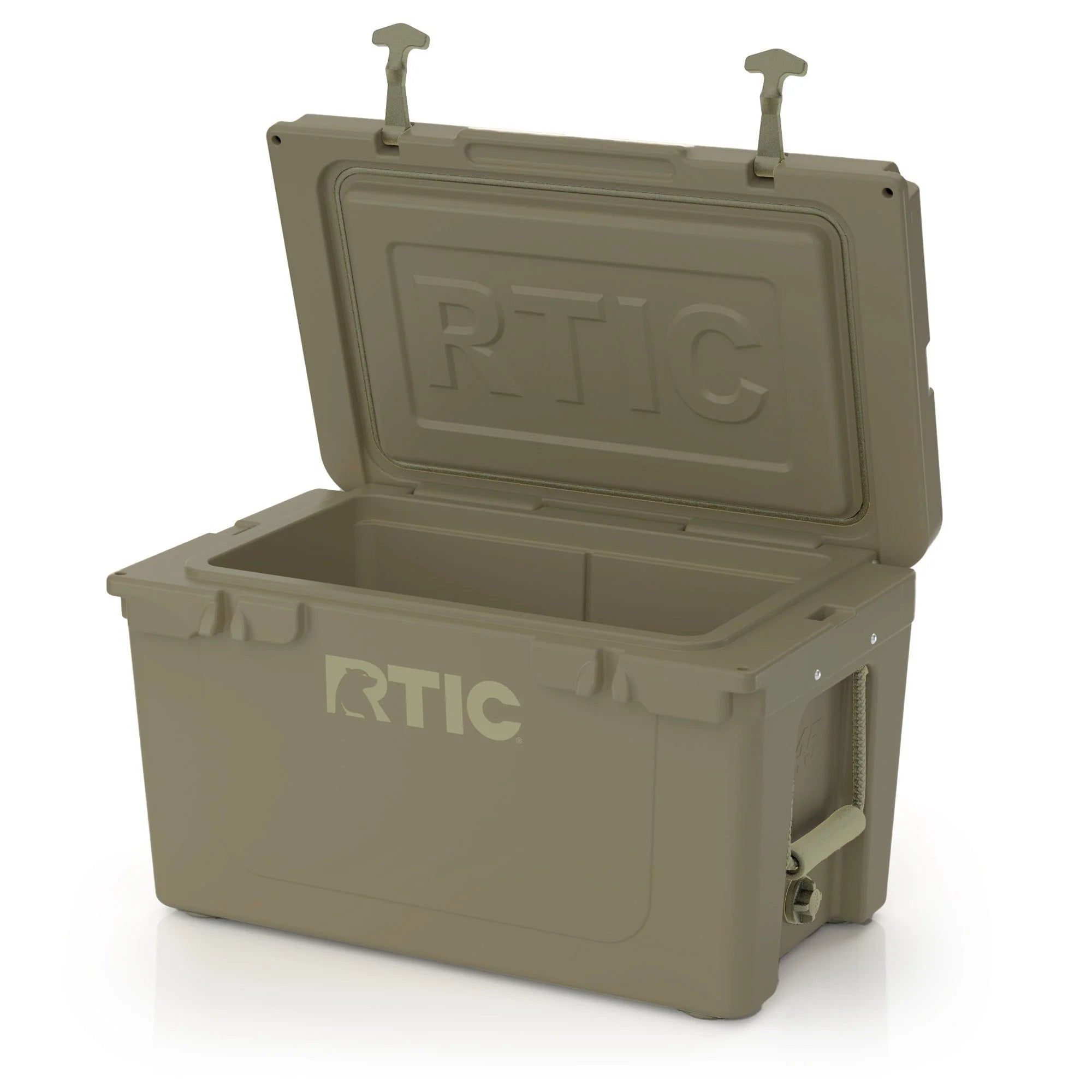 RTIC 45 qt Ultra-Tough Cooler, Insulated Portable Ice Chest, Olive B61533