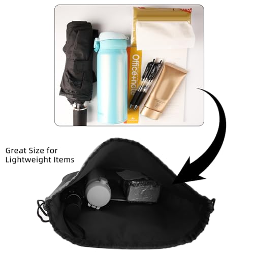 GoodtoU 40 Pack Drawstring Backpacks Waterproof Nylon Cinch Bags for School Gym N792