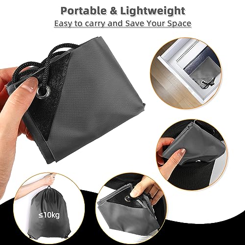 GoodtoU 40 Pack Drawstring Backpacks Waterproof Nylon Cinch Bags for School Gym N792