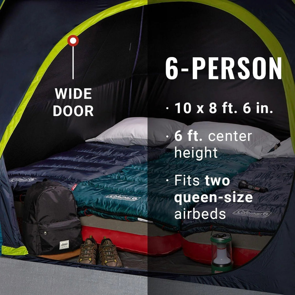 Coleman Dark Room Skydome 6-Person Tent W850956