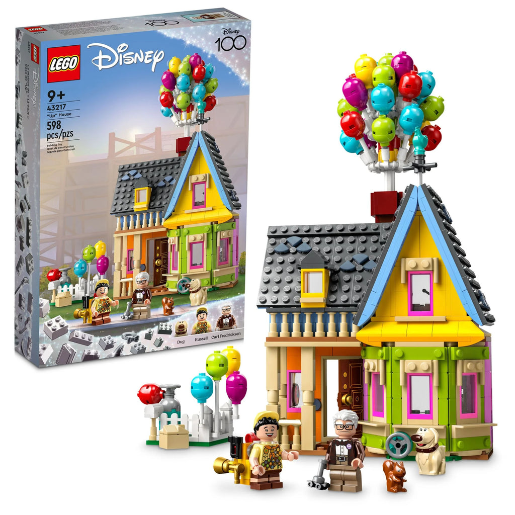 LEGO Disney and Pixar 'Up' House 43217 Disney 100 Celebration Classic Building Toy Set for Kids and Movie Fans Ages 9+, A Fun Gift for Disney Fans and Anyone Who Loves Creative Play