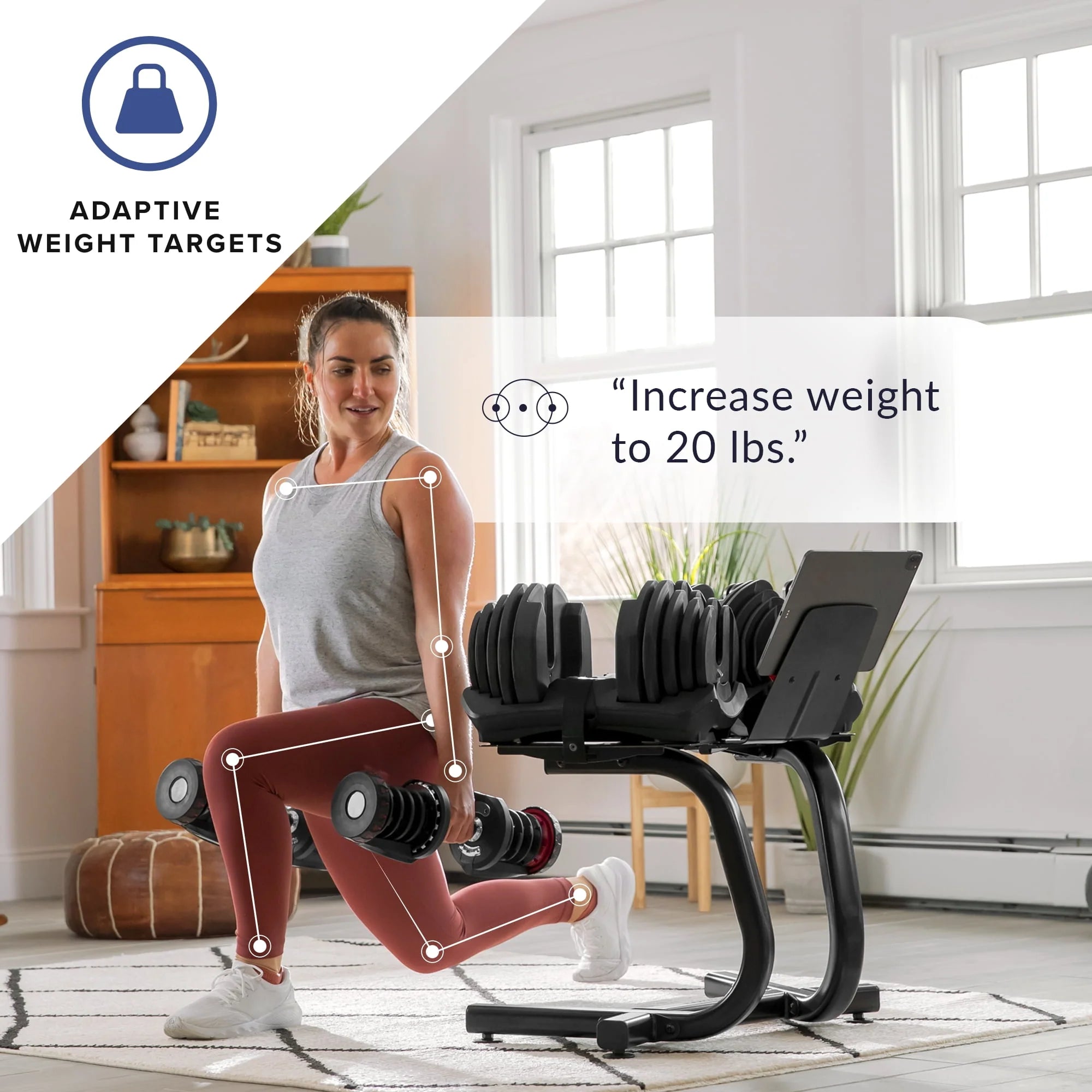 Bowflex SelectTech 1090 Adjustable Dumbbell (Single) B1944