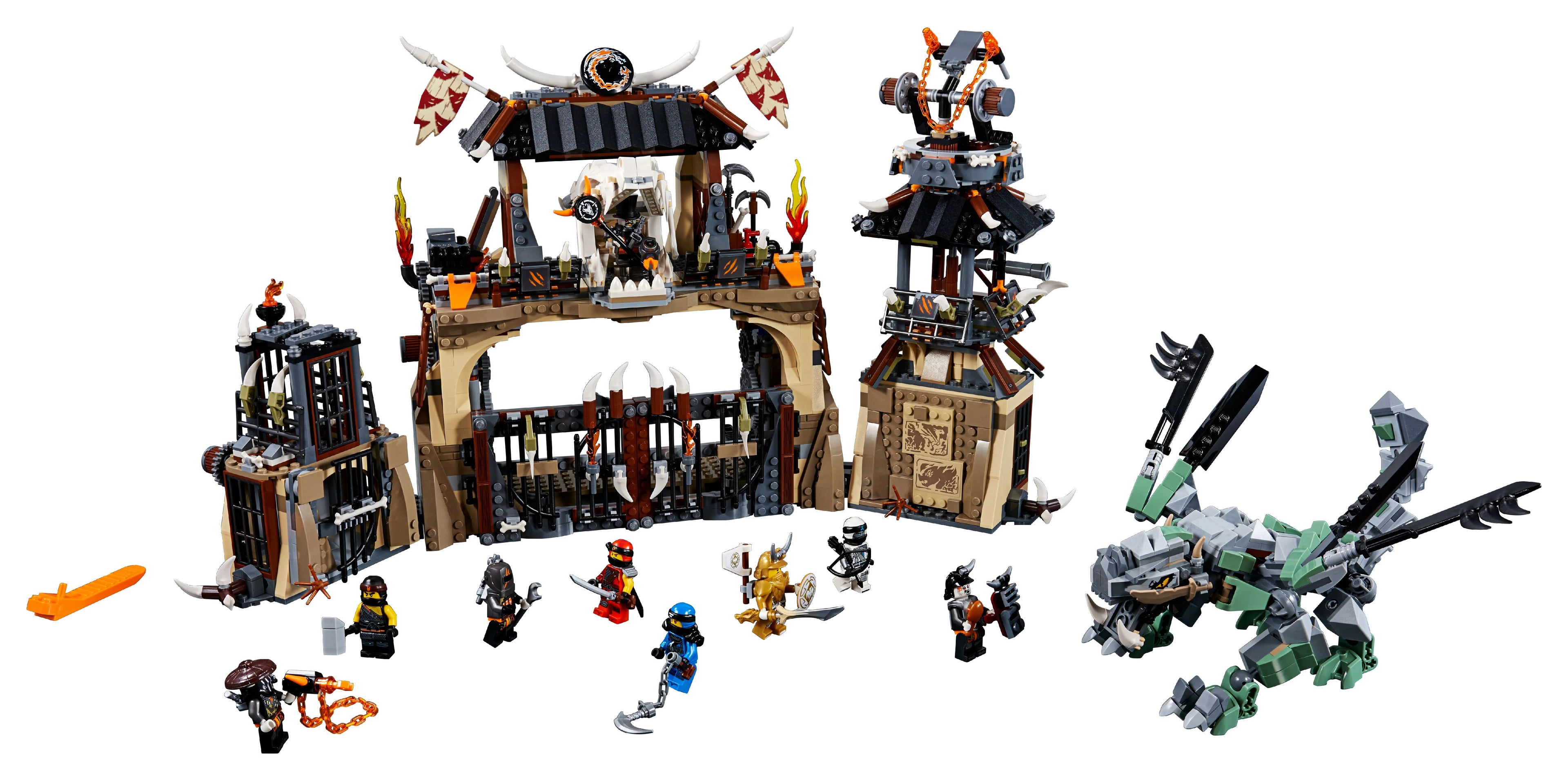 LEGO Ninjago Dragon Pit 70655 Building Toy V7918
