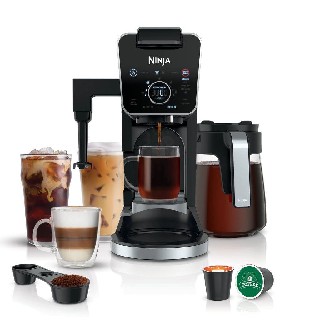 Ninja CFP300 DualBrew Specialty Coffee System, 12-Cup Drip Coffee Maker S172