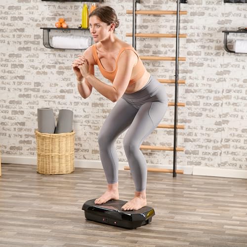 Lifepro Vibration Plate Exercise Machine with Magnetic Acupoints for Full Body Fitness A59153